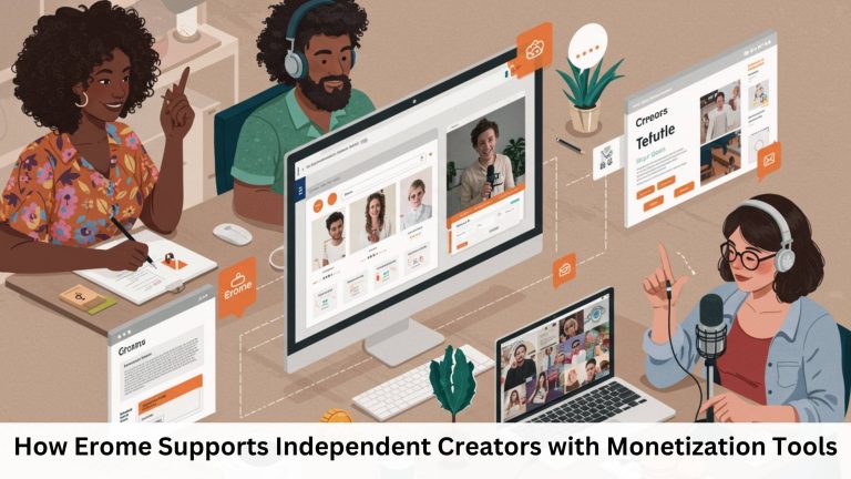 How Erome Supports Independent Creators with Monetization Tools