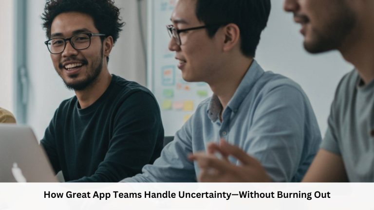 How Great App Teams Handle Uncertainty—Without Burning Out