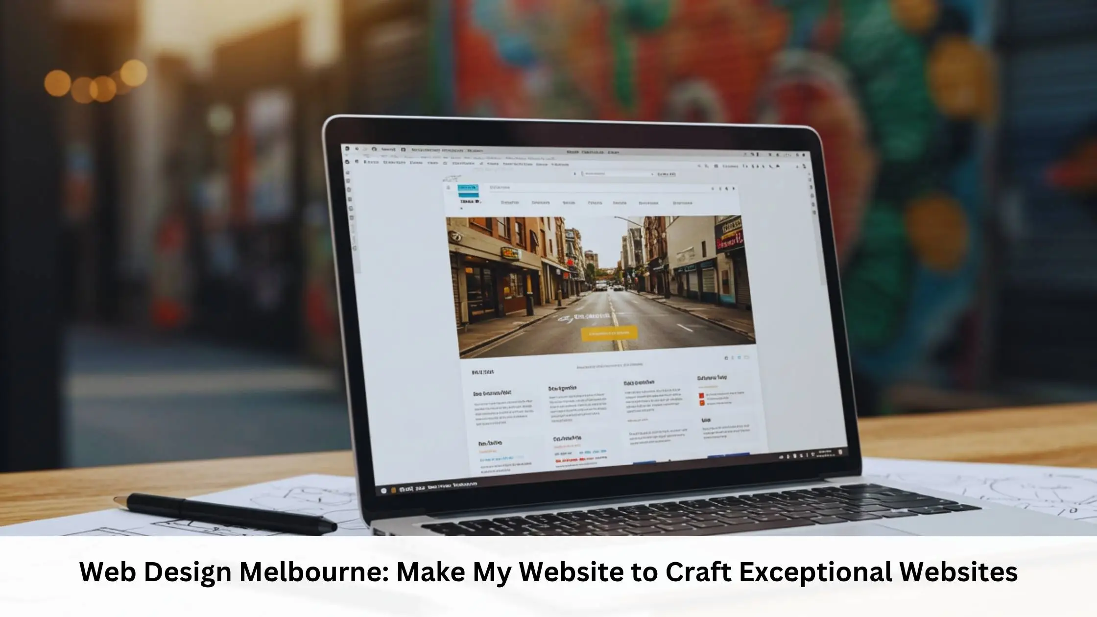 Web Design Melbourne Make My Website to Craft Exceptional Websites