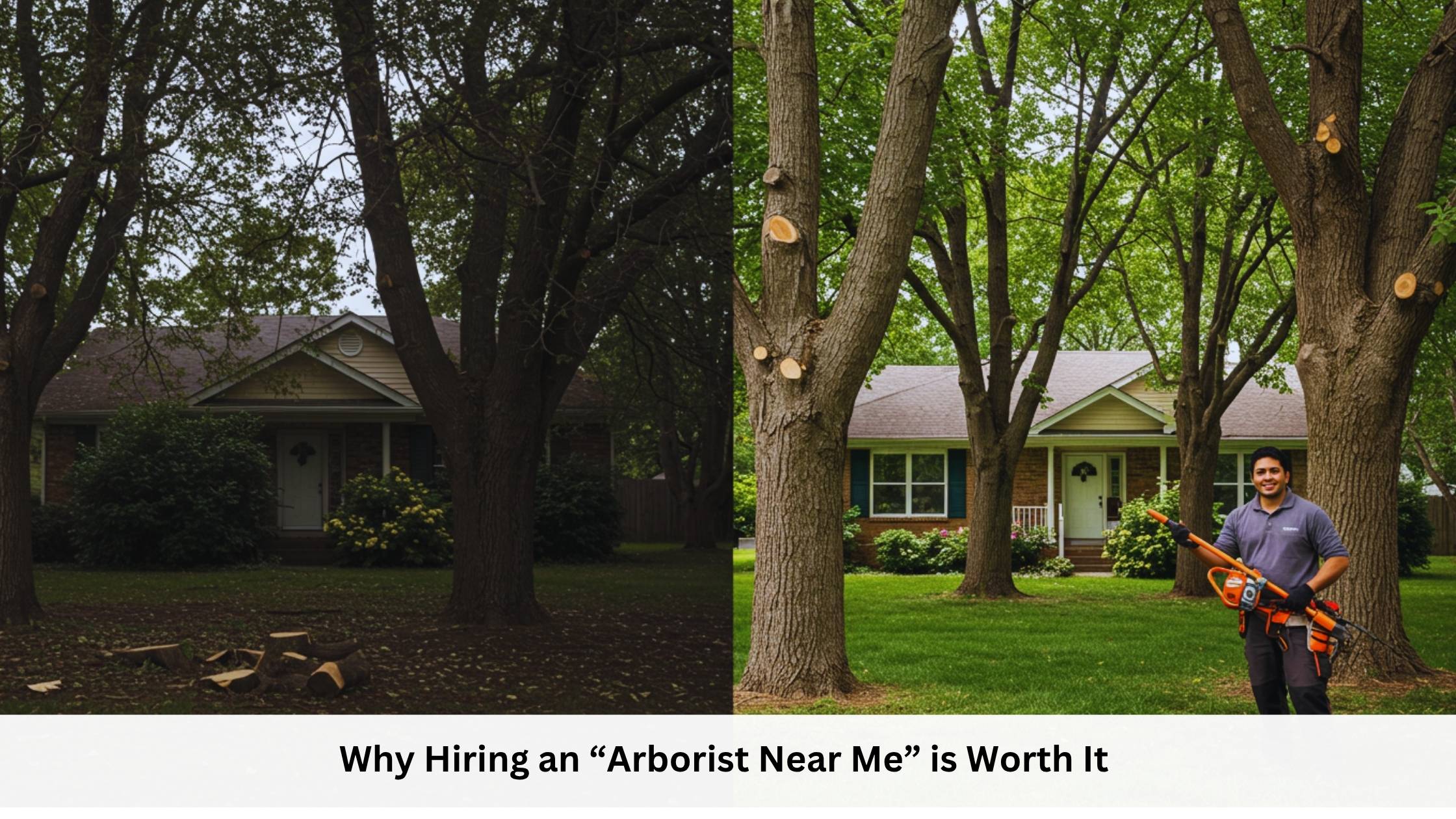 Why Hiring an “Arborist Near Me” is Worth It