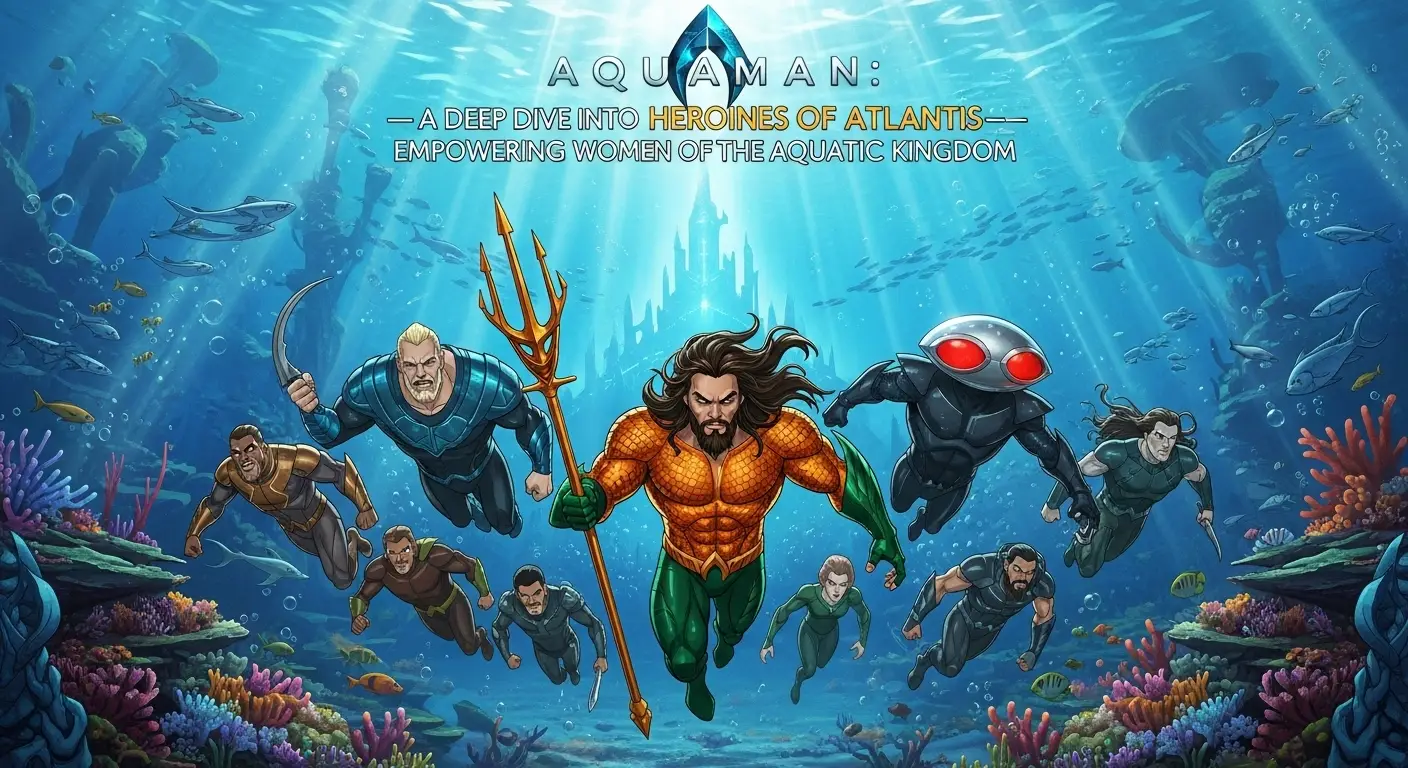 Aquaman Heroines of Atlantis