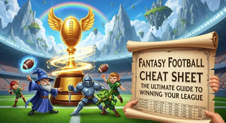 Fantasy Football Cheat Sheet