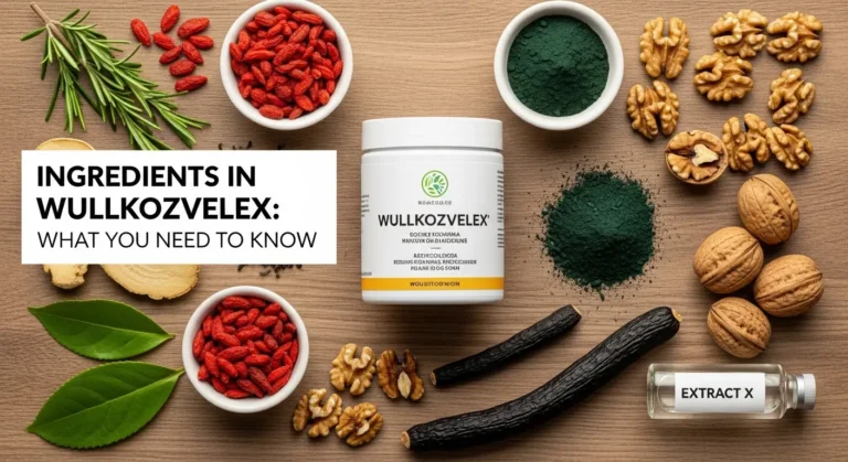 Ingredients in Wullkozvelex What You Need to Know