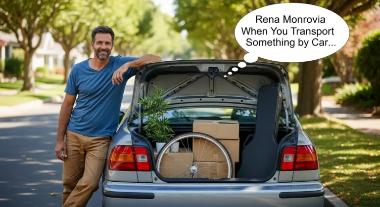 Rena Monrovia When You Transport Something by Car...