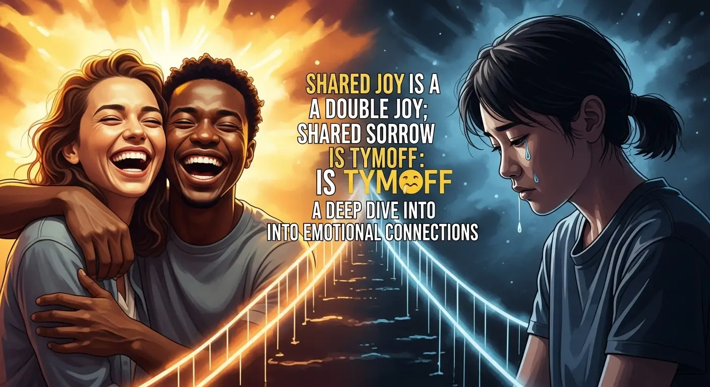 Shared Joy Is a Double Joy; Shared Sorrow Is Tymoff A Deep Dive Into Emotional Connections