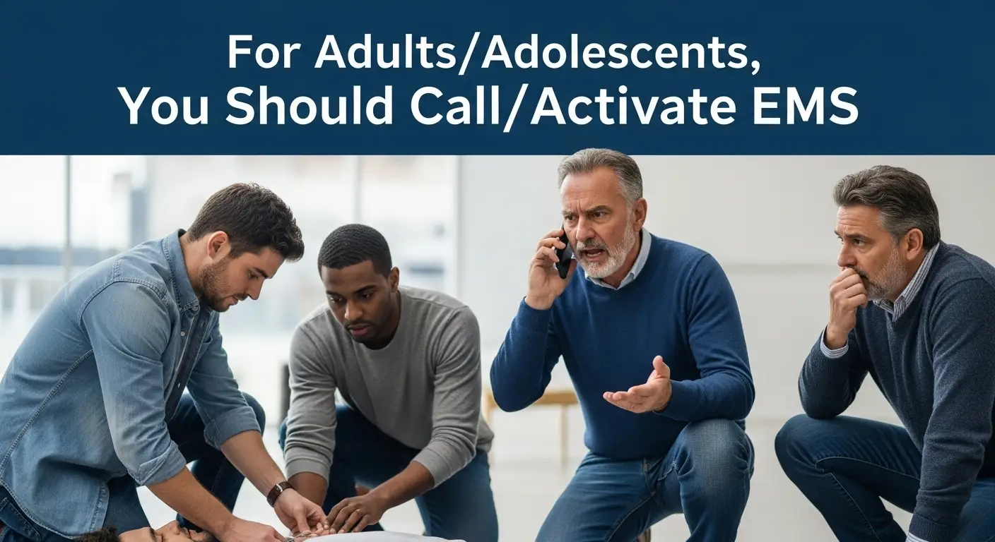 Why For AdultsAdolescents, You Should CallActivate EMS Instead of Handling the Situation Alone