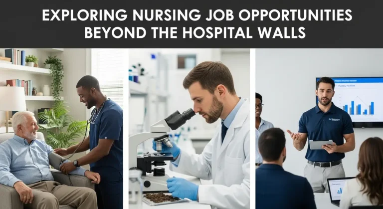 Exploring Nursing Job Opportunities Beyond the Hospital Walls