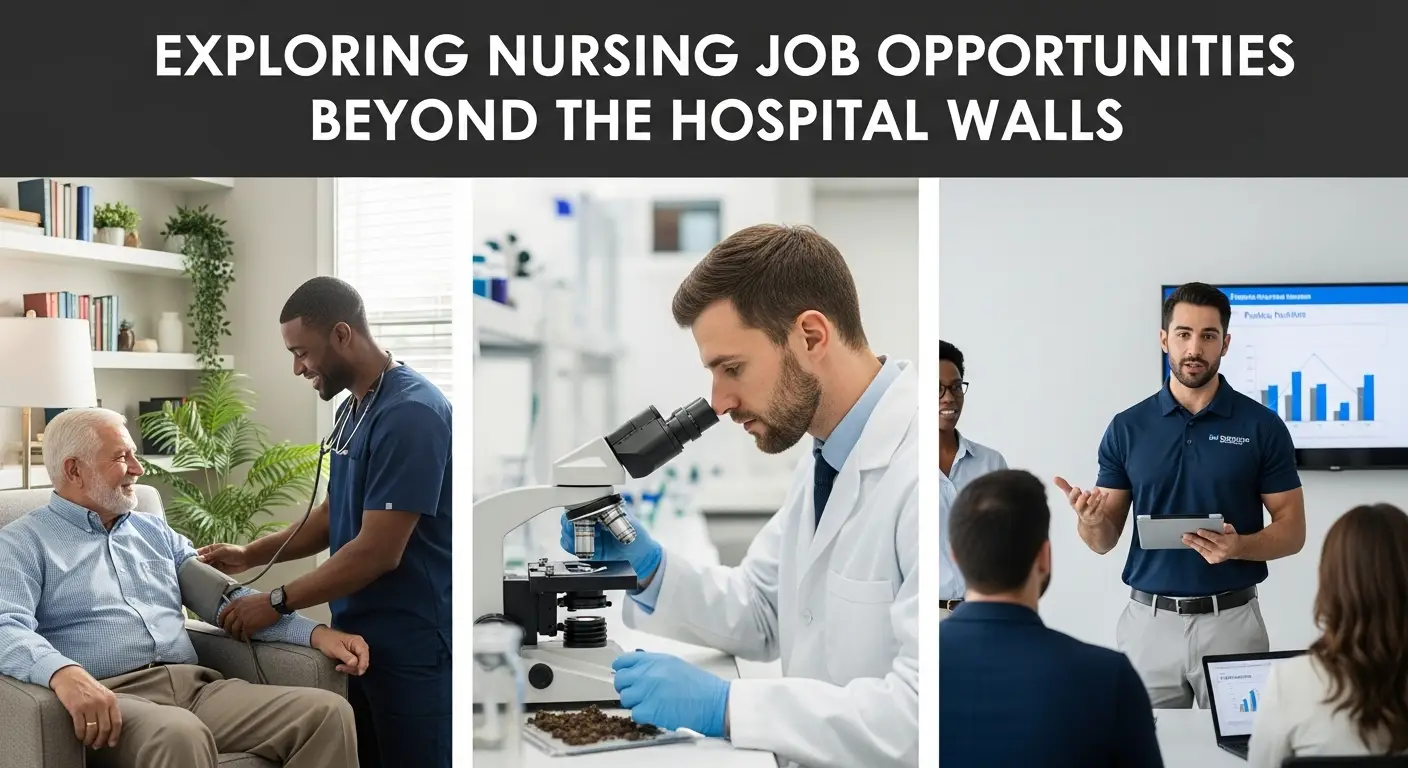 Exploring Nursing Job Opportunities Beyond the Hospital Walls